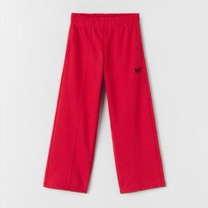 Zara girls SPORTY PLUSH PANTS